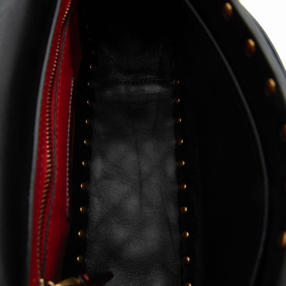 Valentino Calfskin Rockstud Spike Up Shoulder Bag - Picture 11 of 13